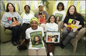 Members of Oprah's Biggest Fans in Northwest, Ohio, including Earlean 