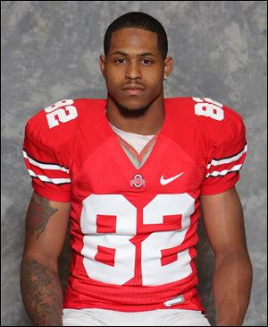 Former Ohio State wide receiver Ray Small.