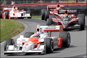 The 2008 Honda Indy 200 auto race at Mid-Ohio Sports Car Course in Lexington, Ohio.