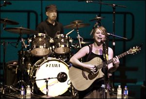 Crystal Bowersox performs at the Valentine Theatre.