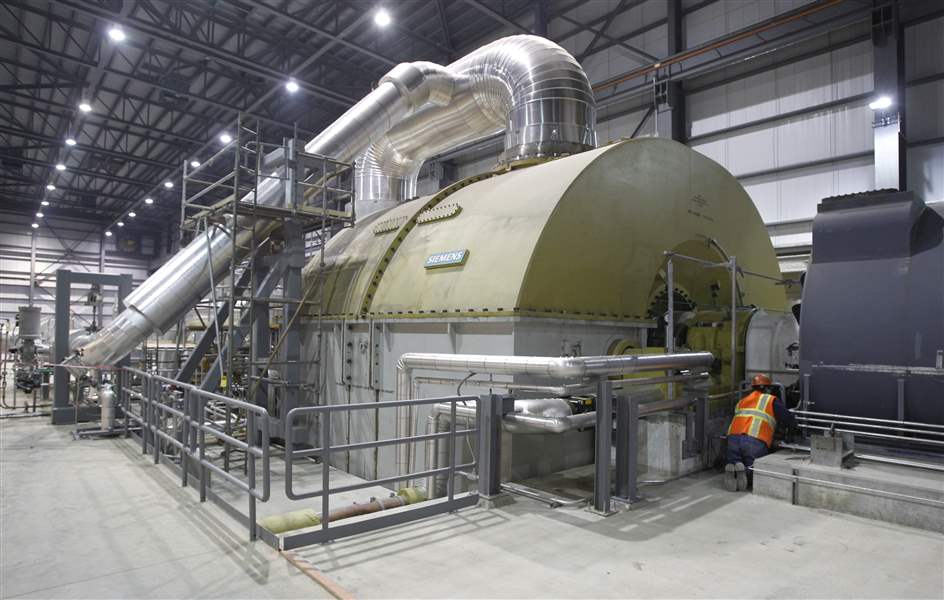 Fremont power plant on target for fall startup The Blade