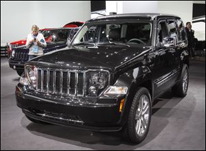 Sales of the Jeep Liberty climbed 47 percent from a year ago to 6,048 vehicles.