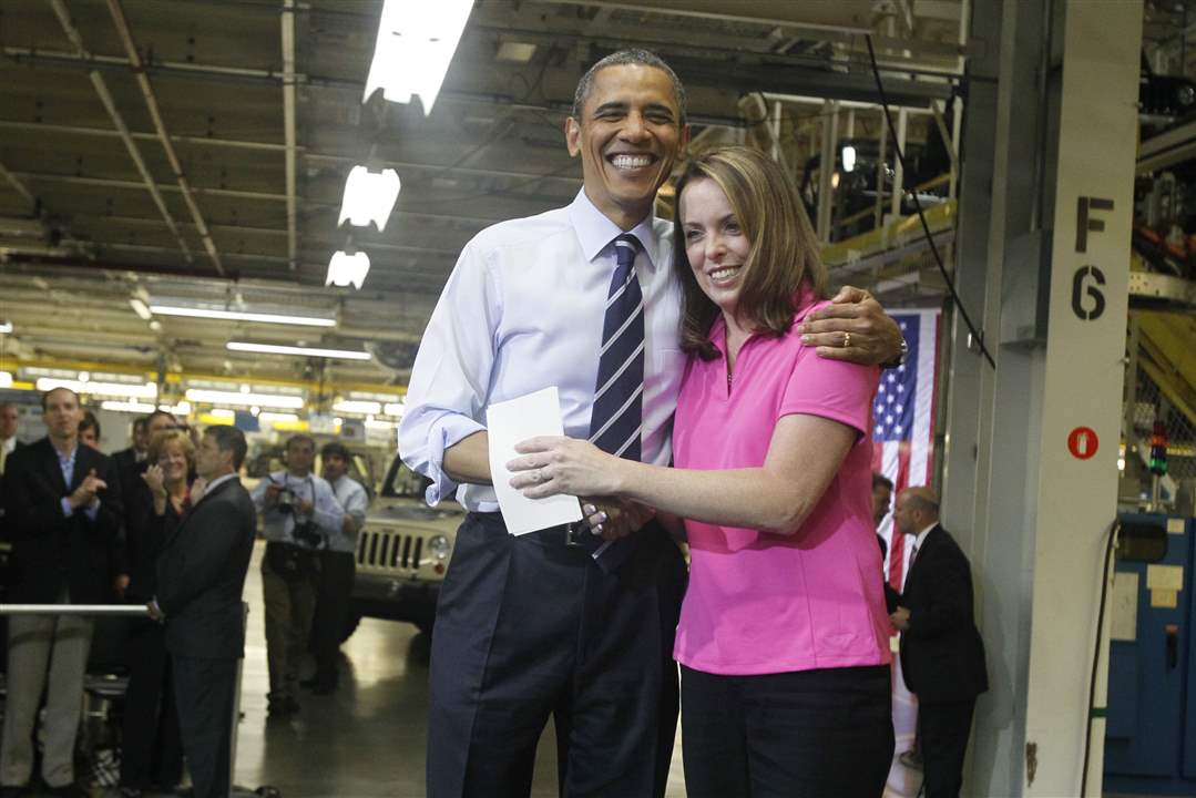 President-Obama-Jill-Opial-Chrysler-Jeep-plant