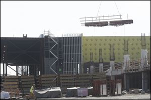 The Hollywood Casino Toledo will be ‘absolutely’ the first to open in the state as other cities wrangle with red tape and other issues tie up things in Cleveland and Cincinnati. Officials plan to open the venue by April, 2012.