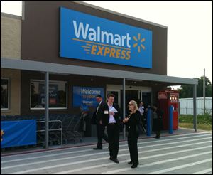 Walmart Express stores such as this one in Gentry, Ark., are the heart of the strategy.