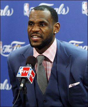 While the proclamation never mentions LeBron James by name, it does take a shot at the former Cleveland Cavalier by praising the Dallas team for 
