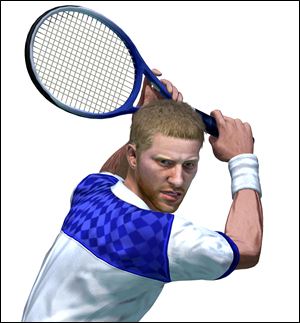 A character from Virtua Tennis 4.