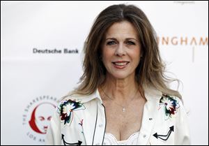 Actress Rita Wilson arrives at The Shakespeare Center of Los Angeles' 21st Annual Simply Shakespeare Fundraiser in May.
