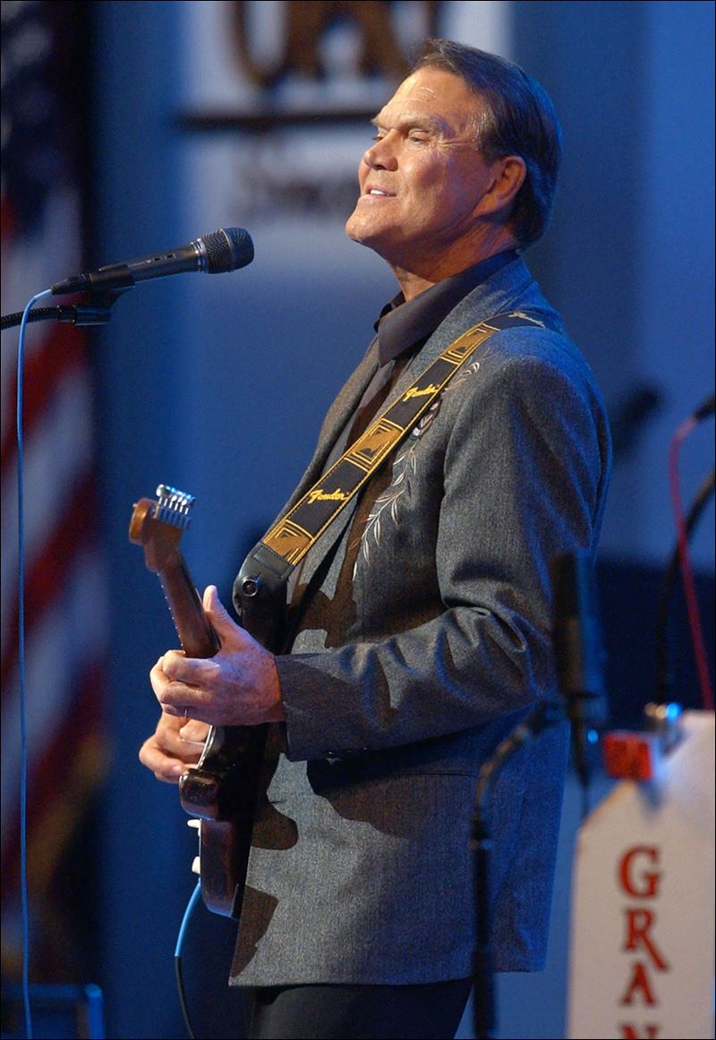 Country star Glen Campbell says he has Alzheimer’s Toledo Blade