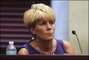 Cindy Anthony testifies during her daughter Casey's murder trial at the Orange County Courthouse, in Orlando, Fla., Thursday, June 23, 2011. Casey is charged with killing her daughter, Caylee. 