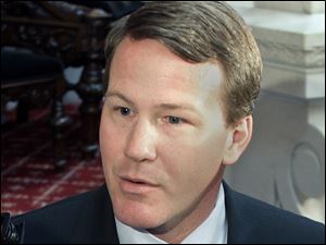 The office of Ohio Secretary of State Jon Husted says the Ballot Board cannot divide the SB 5 referendum. 
