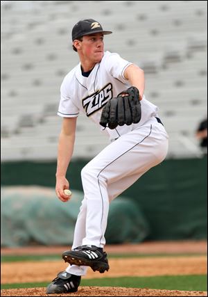Chris Bassitt is second all-time among Akron pitchers with 14 career saves for the Zips.