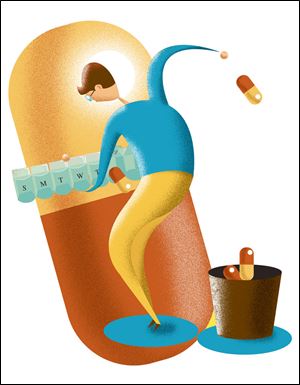 Nearly three in four Americans do not follow doctor's orders for taking prescription drugs.