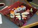 Asian-Grill-rainbow-roll.jpg The rainbow roll, top, and the California Sashimi at Asian Grill.