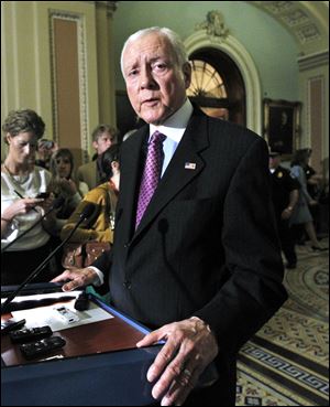 Sen. Orrin Hatch (R., Utah) says intrusive moves to close the gap would be 