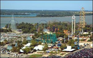 Cedar Fair LP is the parent firm of Cedar Point and 10 other amusement parks.