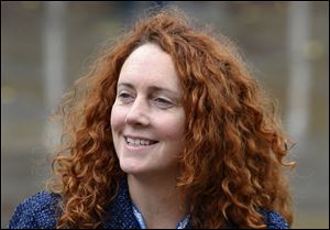 Rebekah Brooks, chief executive of News International, which publishes the News of the World tabloid, arrives at the Conservative Party Conference in Manchester, England, in this Oct. 6, 2009 file photo.