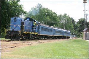 The Bluebird passenger train hasn't operated in about 18 months. A volunteer from Perrysburg says the plan is for it to be an asset to the community, helping Waterville grow.