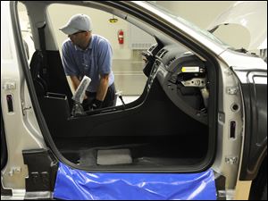 Ben Edwards, a former housing contractor, is a team leader at the Volkswagen plant in Chattanooga, Tenn.