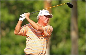 Russ Cochran, who has two career victories on the Champions Tour, leads the tour in scoring average this season.