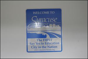 Syracuse’s Say Yes initiative was the first to include
an entire school system.