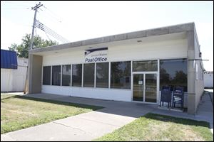 The Point Place post office on Summit Street is one of five Toledo-area offices the post service is considering to close.