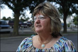 Debbie McDaniel of Toledo laments the possible closure of Station A at 618  Second Street, noting its convenience.