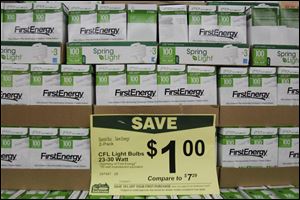 The Andersons and Dollar Tree are aiding a First Energy campaign, paid for by First Energy customers, to distribute the bulbs. 