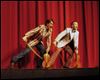  K.C. Kenney, left, as Cosmo Brown adn Joe Dennehy as Don Lockwood in the Croswell production of 'Singin' in the Rain.'