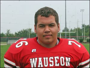 Wauseon football player Dustin Snow collapsed shortly after morning practice.