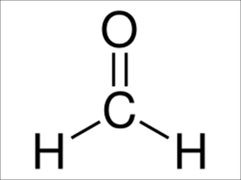 formaldehyde structural formula