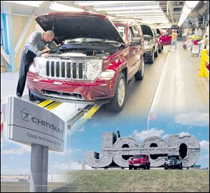 Toledo Assembly Complex currently builds the Jeep Liberty, top, and Dodge Nitro.