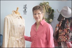 Karen Christie frequently shops at Change of Seasons thrift shop in Perrysburg for clothing and accessories. 