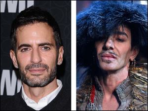 Marc Jacobs reportedly has been approached by by LVMH management about a move to Dior after the fashion house fired John Galliano, right, for anti-Semitic comments.