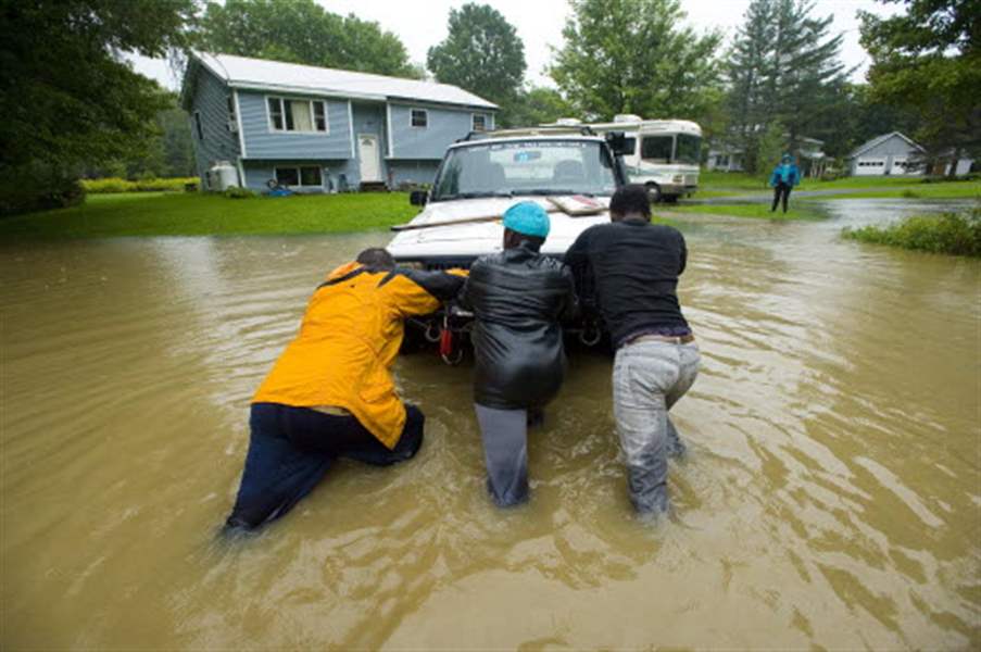 Epic floods swamp landlocked Vermont The Blade
