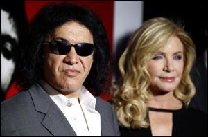 Gene Simmons and Shannon Tweed.