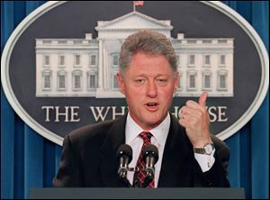 Former President Bill Clinton couldn't recall details in the Lewinsky case.