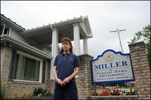 Arlene Miller was a chemist for PPG but took a month's leave after 9/11 to help her husband, Somerset County Coroner Wally Miller, deal with overwhelming tasks ahead. She found helping him to be so rewarding that she became a funeral director. 