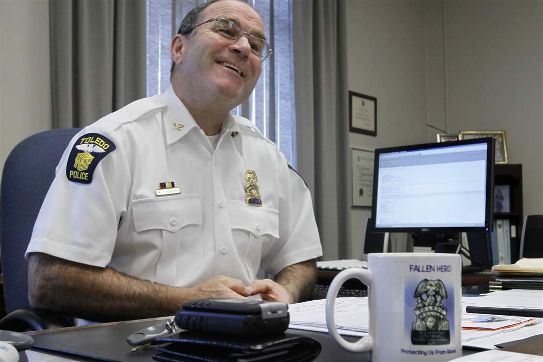 Police Chief Navarre's Career The Blade