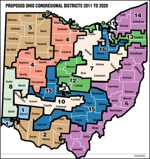 Ohio Congressional Districts 2011-2020