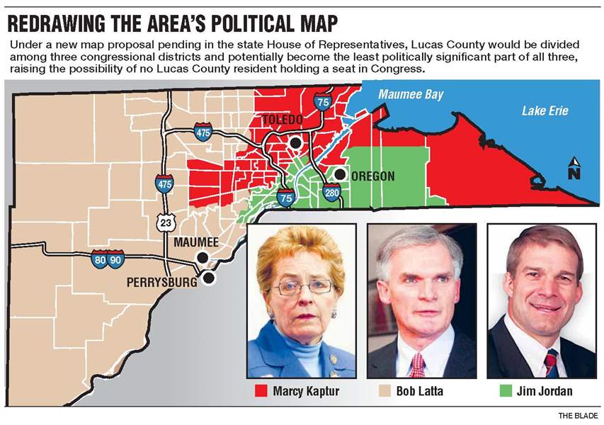 Kaptur's district reshuffled The Blade