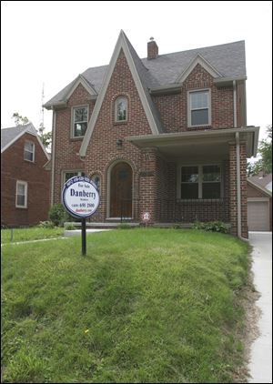The property at 4633 Harford Rd., on the list of Fort Industry Development projects, is for sale.
