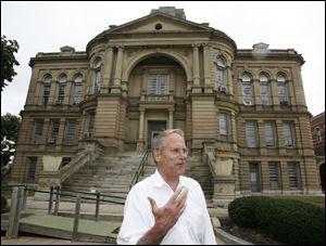 Franklin Conaway has led the  charge to preserve and restore Seneca County's 1884 courthouse.