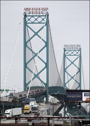 The Ambassador Bridge links an entire region, not just Michigan and Ontario, a Canadian diplomat says.