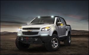 The concept version of the Chevrolet Colorado Rally was revealed earlier this year. 