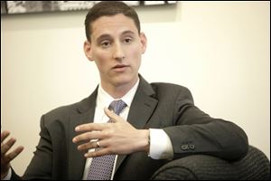 Republican Josh Mandel is a candidate for state treasurer.