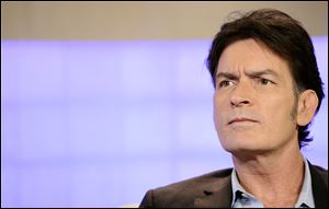 In this image released by NBC Universal, actor Charlie Sheen appears on NBC News' 