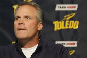 Coach Tim Beckman said at Sunday’s news conference that he feels his team has been cheated by replay twice in the last five games.