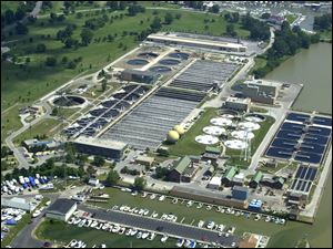Bay View Park sewage treatment plant.