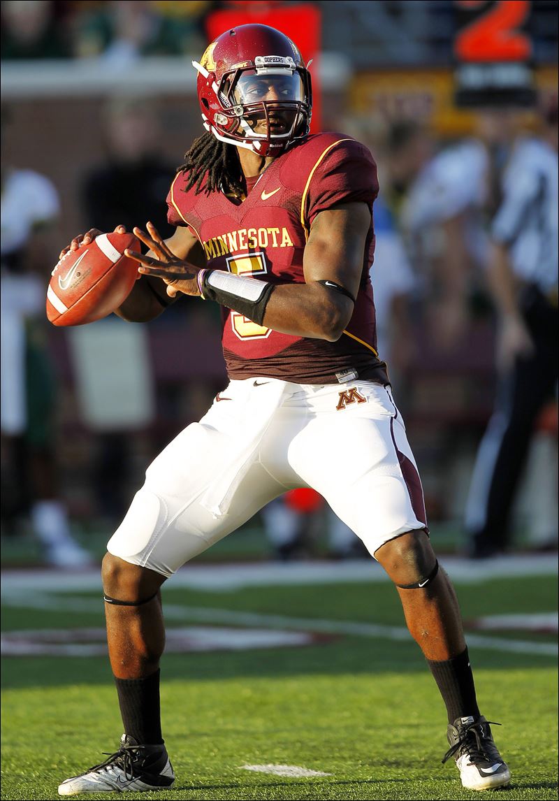 Minnesota QB may be out with injury Toledo Blade